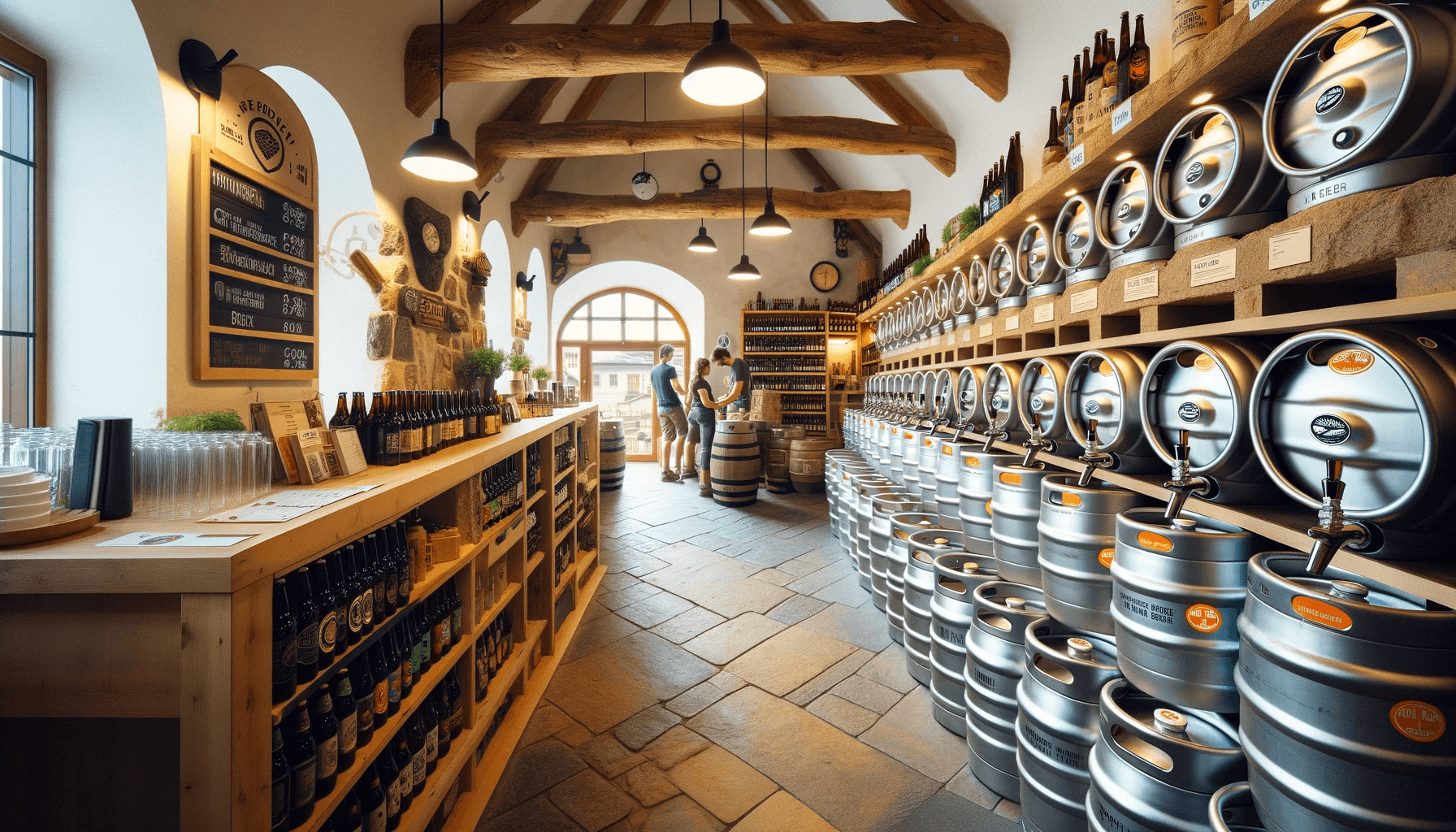 Sudové pivo v Domácej Pivotéke v Zlechove